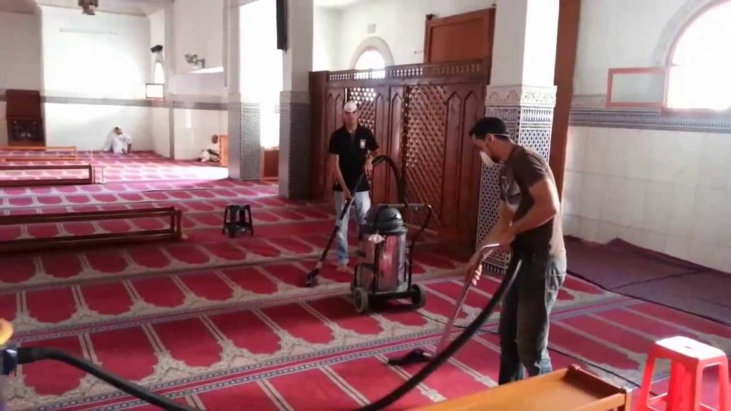 شركة تنظيف مساجد بمكة حيث تشمل خدماتها جميع محتويات المسجد وجميع ملحقاته